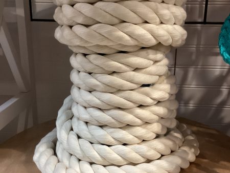 1  Twisted Cotton Rope White-BULK ROPE For Sale