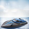 New Arrival Skytech H100 High Speed RC Boat 2.4GHz 4 Channel High Speed Racing Remote Control Boat with LCD Screen For Kids toys Hot on Sale