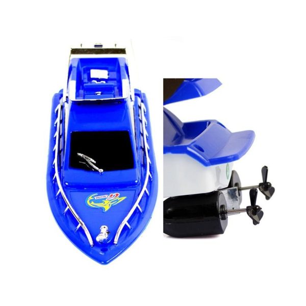 RC Speedboat Super Mini Electric Remote Control High Speed Boat 4CH 20M Distance Ship RC Boat Game Toys Kids Boys Birthday Gift Discount