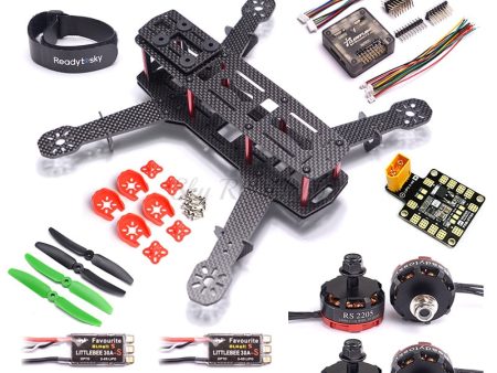 ZMR250 250 Carbon Fiber F3 Acro Flight Controller RS2205 2300KV Motor 12A   20A BLHeli-s   LittleBee 30A ESC for QAV250 RC Plane Discount