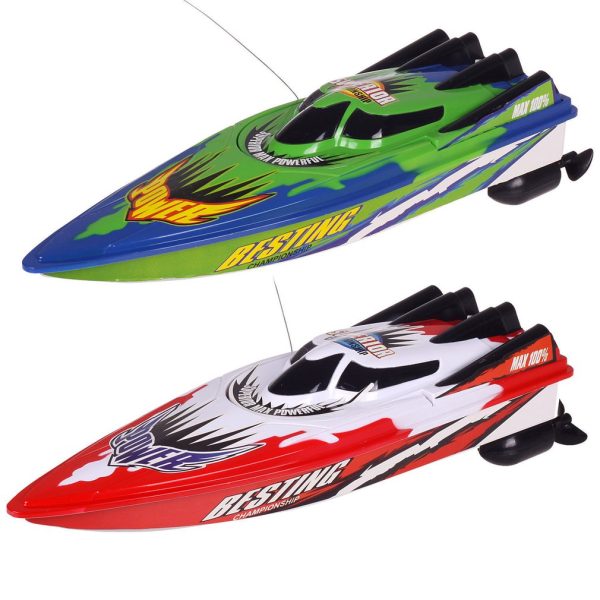 New Radio Remote Control Dual Motor Speed Boat RC Racing Boat High-speed Strong Power System Fluid Type Design Fashion