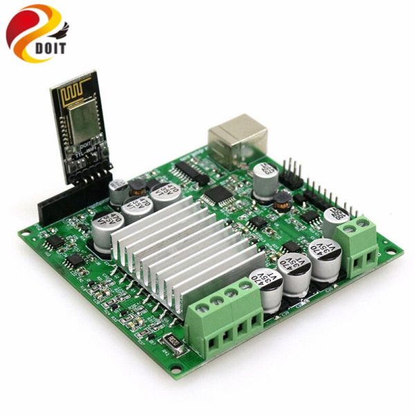 2 in 1 big power Motor Driver Control for Arduino shield Board DIY Large Load RC Robot Smart Tank Car wifi bluetooth by ps2 Toy Online Hot Sale