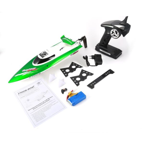 New Feilun FT009 2.4G 4CH Water Cooling RC Racing Boat 30km h Super Speed Electric RC Boat Toy Remote Control Boats For Sale