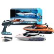 High Speed RC Boat 15km h 2.4GHz 4 Channel Electric Workbale on The Water Radio Remote Control Racing Toy for Childern Best Gift Online Sale