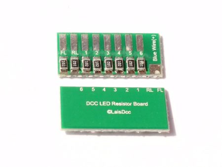 A PACK OF 2 PCS 860027 DCC LED Resistor Board LaisDcc Brand Discount