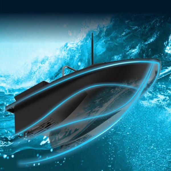 Double Hopper Night Light RC Fishing Gear Boat 1.5kg Loading 500M Remote Control Bait Boat Nesting Device RC Fishing Bait Ship Online Hot Sale