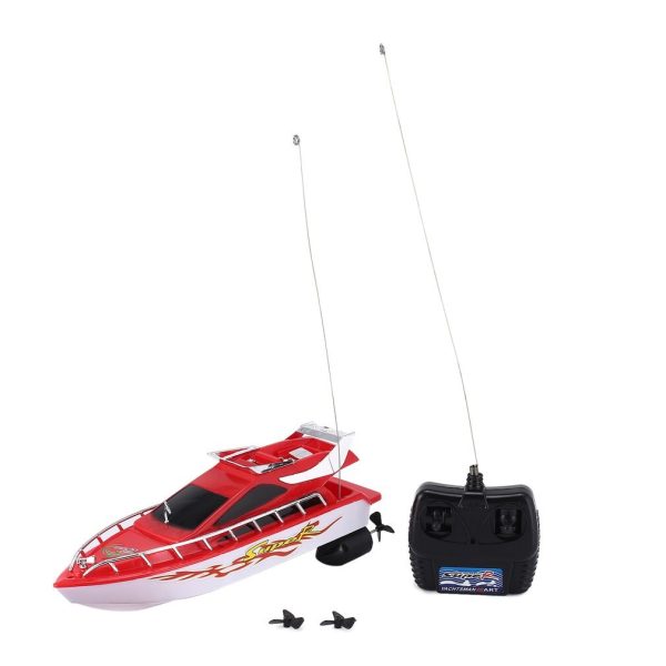 Kids C101A Mini Radio RC High Speed Racing Boat Speed Ship Toys for Children Gift Toy Simulation Remote Control Boat Model Supply