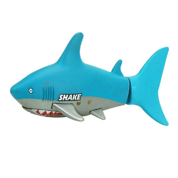 Rc Fish Toy Mini Rc Boat 4 Ch Remote Small Sharks with Usb Remote Control Toy Fish Boat Best Christmas Gift for Children Kids Online Hot Sale