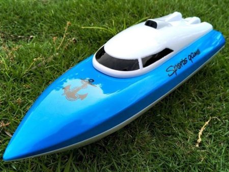 Mini 20km h Remote Control Racing Boat High Speed RC Speedboat Swimming Pool Lake RC Boats Toys for Kids Children Cheap