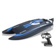 EBOYU(TM) Double Horse DH7014 Radio Control 2.4GHZ 4CH Speed RC Boat High Performance Waterproof SpeedBoat with Display Rack RTR Fashion