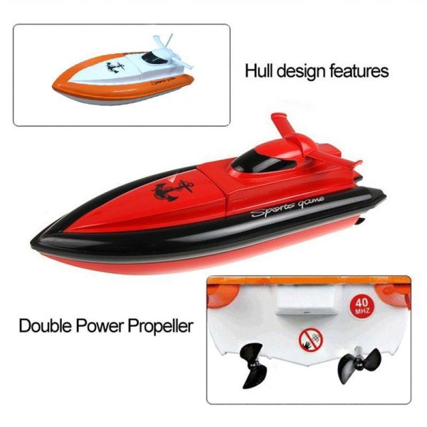 RC Speed Boat 2.4GHZ 30km h 4 Channel Remote Control Racing Boat Toys For Children Online