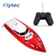 Flytec 2011-15A 27MHZ 4CH 10KM H High Speed Sailing Electric RC Ship Toy Racing RC Boat for Kids Hot on Sale