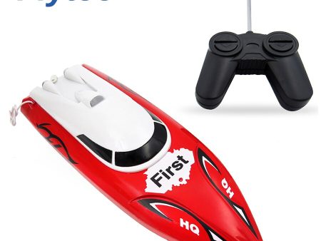 Flytec 2011-15A 27MHZ 4CH 10KM H High Speed Sailing Electric RC Ship Toy Racing RC Boat for Kids Hot on Sale