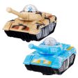 Super Mini Electric Tank Model Tank Electronic Toys Tank with Music and Flash Light for Children Kids Birthday Gifts Online Hot Sale