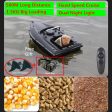 Intelligent Upgraded Double Motors Radio Remote Control Fish Finder RC Bait Boat 500M One Key Fixed Speed Cruise RC Fishing Boat Online now