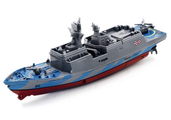 RC Boat Warship 2.4GHZ Toys Remote Control Mini Electric Carrier Children Outdoors Water Speedboat Remote Control Toys Online now