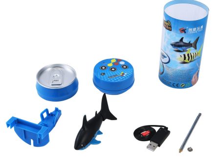 Mini RC Submarine 4 CH Remote Small Sharks Remote Control Toy With USB Christmas Children Kids Gift Unique Packaging Online Hot Sale