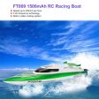 New Feilun FT009 2.4G 4CH Water Cooling RC Racing Boat 30km h Super Speed Electric RC Boat Toy Remote Control Boats For Sale