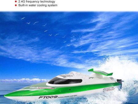 New Feilun FT009 2.4G 4CH Water Cooling RC Racing Boat 30km h Super Speed Electric RC Boat Toy Remote Control Boats For Sale