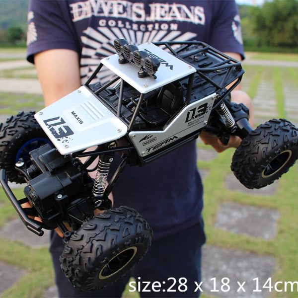 37cm1 12 RC Car 4WD Climbing Car 4x4 Double Motors Drive Bigfoot Car Remote Control Car Off-Road Vehicle Toys For Boys Kids Gift Fashion