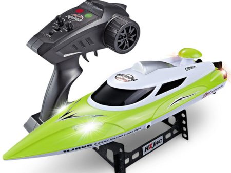 HJ806 Electric RC Boat 35KM H High Speed Radio Remote Controlled Speedboat Racing Ship Steerable Boats Toy VS Feilun FT012 FT011 Discount