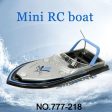 Brand New RC Boat Barco RC 777-218 Remote Control Mini RC Racing a Boat Model Speedboat with Kid Gift FSWB Supply