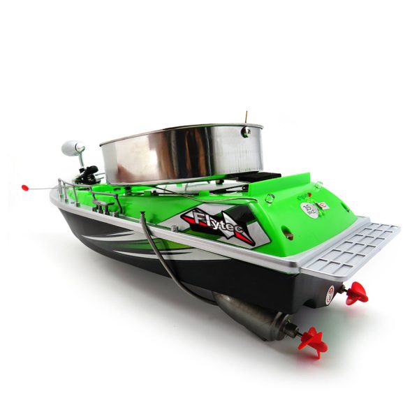 Flytec 2011 - 3 RC Boat Intelligent Wireless Electric Fishing Bait Remote Control Fish Ship Searchlight Toys Discount