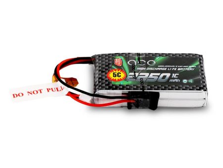 Gens ace 2250mAh 6.6V 2S 2S1P LiFe Battery Pack with BBL1 Futaba 3P Plug for 14SG 4PLS T8J Remote Control Online Sale