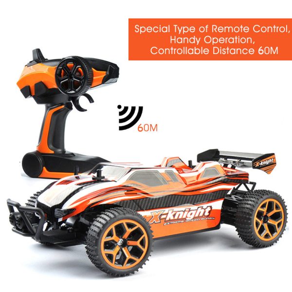 4CH Off-Road Vehicles Model Toy 20km h High Speed RC Car Dirt Bike Electric Orange Remote Control Car for kids Big Sale For Cheap