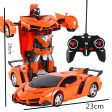 Technic Transformation RC Car Remote Control Car Radio-Controlled Sport Car Drift Model Transform Toy 1:18 One-key For Discount