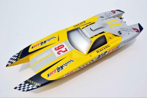 Electric Racing RC Model E53 Lamborghini Reventon Fiber Glass PNP Boat ESC Motor TH13498 Fashion