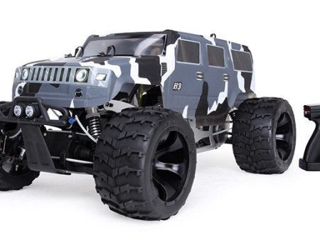 1 5 Scale Racing BM305 Monster Truck 4WD Whit 30.5cc Engine Rc Car Fashion