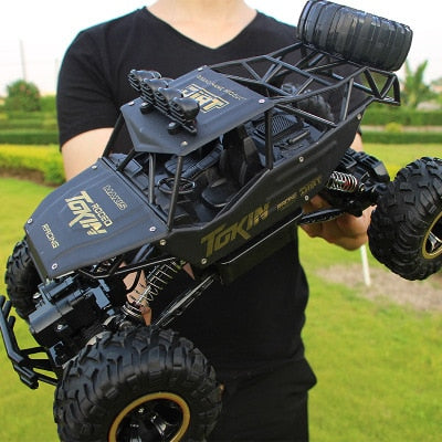 37cm1 12 RC Car 4WD Climbing Car 4x4 Double Motors Drive Bigfoot Car Remote Control Car Off-Road Vehicle Toys For Boys Kids Gift Fashion