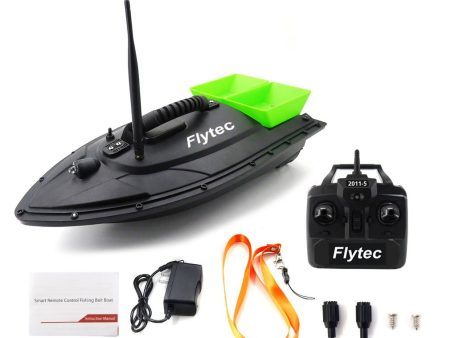 Flytec 2011-5 Fishing Tool Smart RC Bait Boat Toy Dual Motor Fish Finder Fish Boat Remote Control Fishing Boat Ship Boat Discount