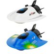 Electric RC Super Mini Remote Control High Speed Submarine 5 Channel Diving Game Toys Birthday Gift Kid Children Toys Online