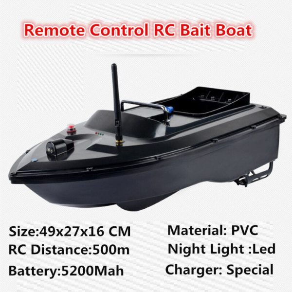 Free Bag Auto RC Remote Control Fishing Bait Boat Toy 180Mins 500m Long RC Distacne Double Motor Fish Finder Ship Boat Speedboat Hot on Sale