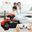 Smart RC Tank Phone App Controlled Wifi FPV HD Camera AR PVP Battle Electric Rover Robot Remote Control Toys for Children Boys Sale