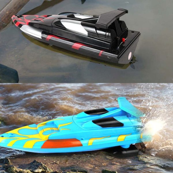 Radio Remote control electric boat Motor Speed speedboat rowing toy boat model high speed children boy waterproof yacht steamer Sale