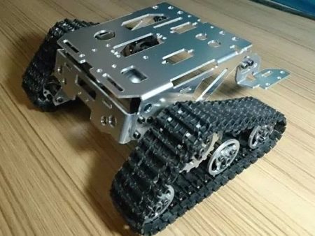 RC Metal Tank Chassis Walee Crawler Tracked Tank Chassis Smart Car Chassis Tracked Vehicle DIY RC Toy Remote Control Mobile Discount