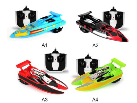 Radio Remote control electric boat Motor Speed speedboat rowing toy boat model high speed children boy waterproof yacht steamer Sale