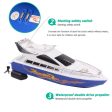 Rc Boat For Mini Kids Rc Remote Control Speed Boats Toy Racing Model 2.4GHZ Four-channel Small Remote Yacht Children s Gift Discount