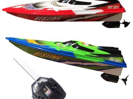 RC Boat summer water toys High Speed Fast Boat Scale model Speed boat Radio Remove Control Mosquito craft Toys for children Online now