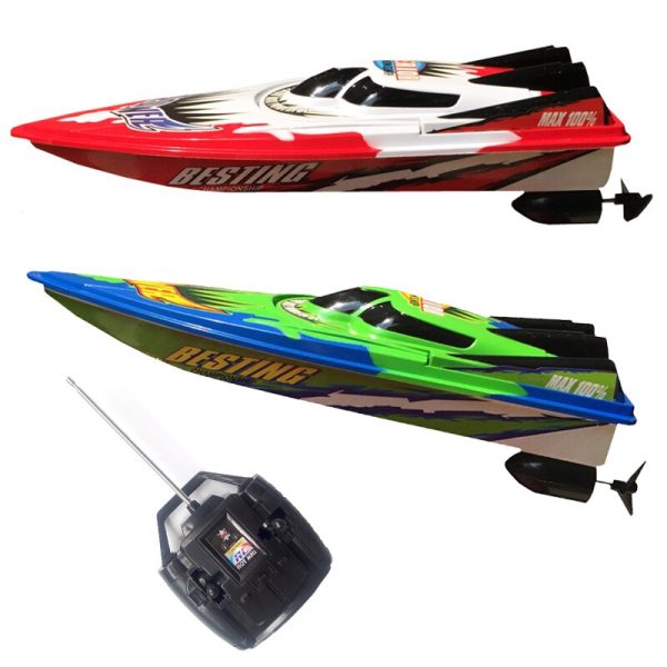 RC Boat summer water toys High Speed Fast Boat Scale model Speed boat Radio Remove Control Mosquito craft Toys for children Online now