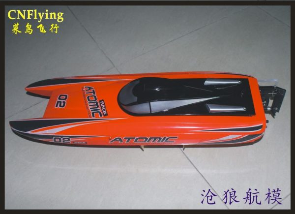 rc model Volantexrc Vector70 V792-4 70cm ATOMIC Brushless High Speed Racing 60KM H RC Boat ( PNP OR RTR 2.4GHz) Online