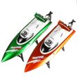 RC Boat Skytech H101 2.4G Remote Control 180 Flip High Speed Charger Electric RC Racing Boat for kids gift t227 30# Online Hot Sale