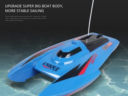 CT3352 39.5CM 40MHZ 3CH RC Boat Super Speed Toy With Water Removal Function Blue Fashion