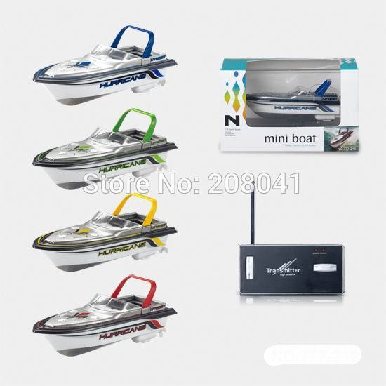 RC Boat Brand New Happy Cow 777-218 Remote Control Mini RC Racing Boat Model Speedboat with Original Package Kid Gift FSWB Hot on Sale