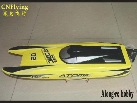 rc model Volantexrc Vector70 V792-4 70cm ATOMIC Brushless High Speed Racing 60KM H RC Boat ( PNP OR RTR 2.4GHz) Online