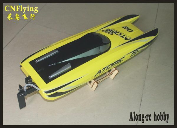 rc model Volantexrc Vector70 V792-4 70cm ATOMIC Brushless High Speed Racing 60KM H RC Boat ( PNP OR RTR 2.4GHz) Online