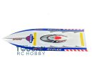 H750 KIT Shark Fiber Glass Electric Racing Speed RC Boat Hull Only Advanced Player White TH02640 Fashion